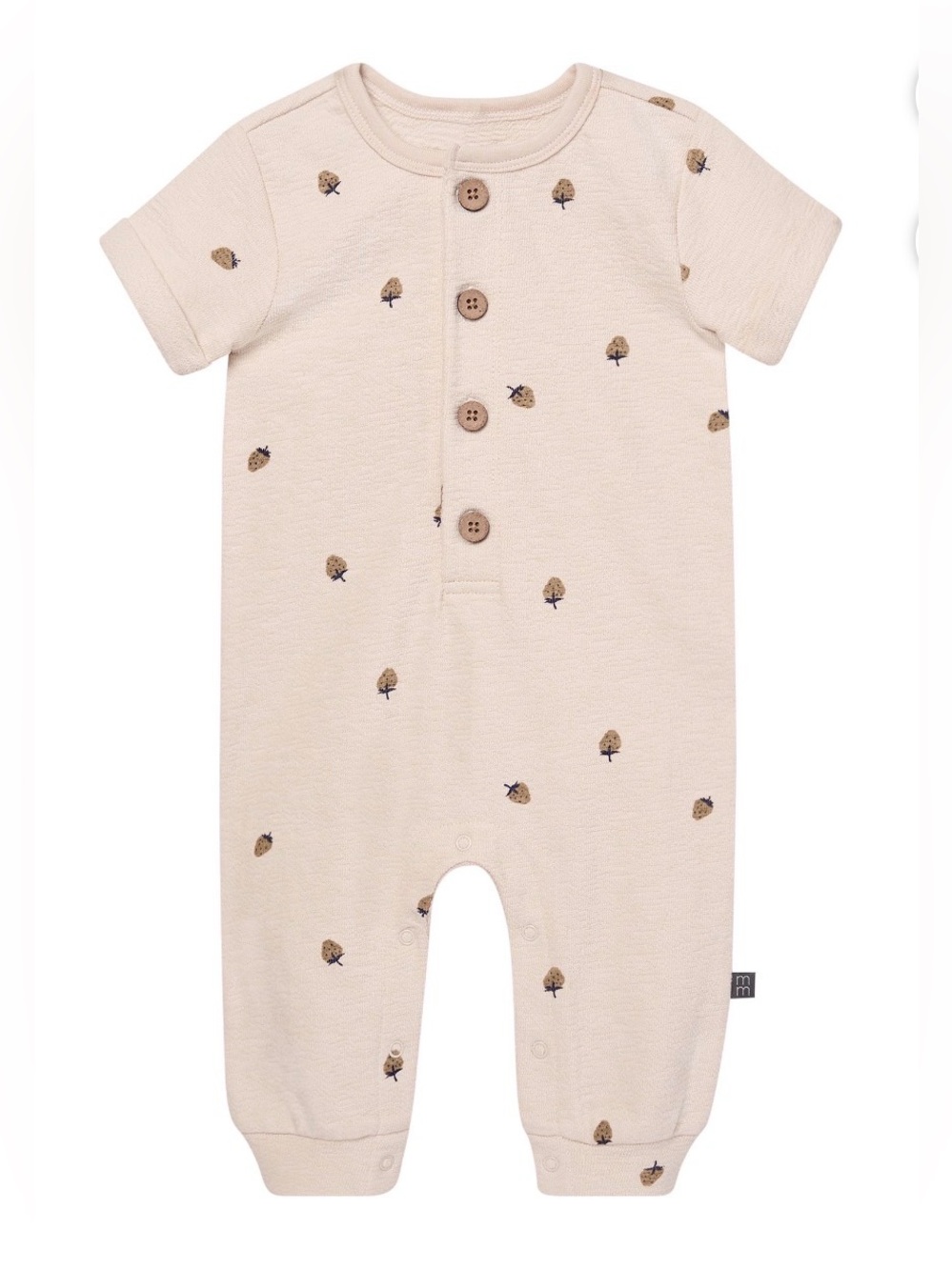 NEW Modern Moments Short Sleeve Henley Romper size 18 Months